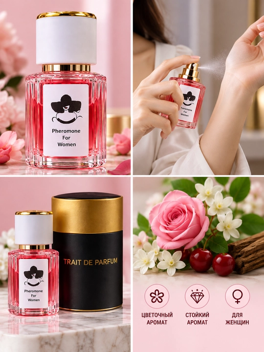Ayollar atri, feramonli atir, 50ml