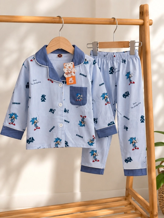 Детская пижама для мальчика, мягкая хлопковая пижамка, комплект 1–5 лет