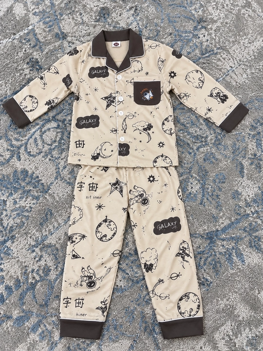 Детская пижама для мальчика, мягкая хлопковая пижамка, комплект 1–5 лет