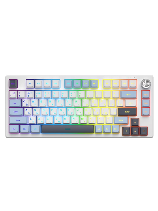 Игровая клавиатура FURYCUBE IP75, мембранная, для ПК и ноутбука, RGB
