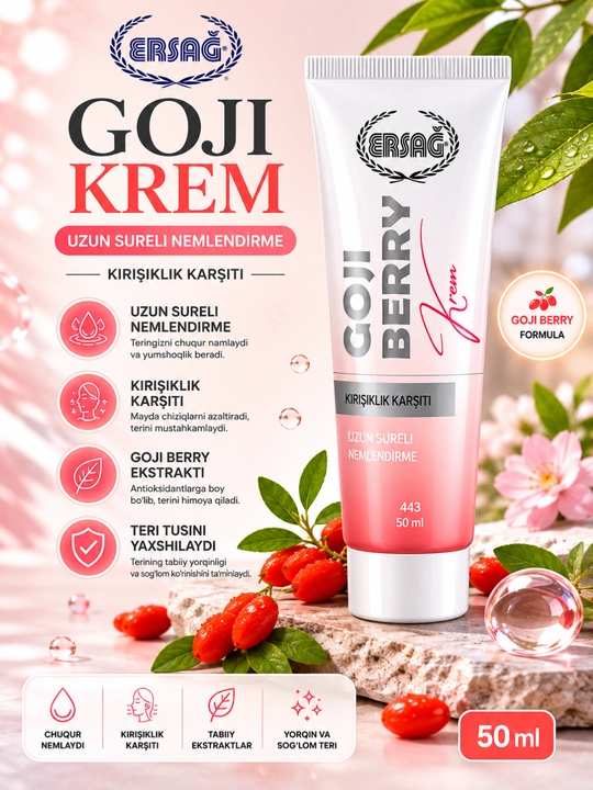 ERSAG Goji Berry крем 50 мл против морщин длительное увлажнение лица