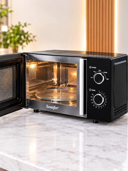 Sonifer 23L Mikrotolqinli Pech (1280W, Mexanik Boshqaruvli)