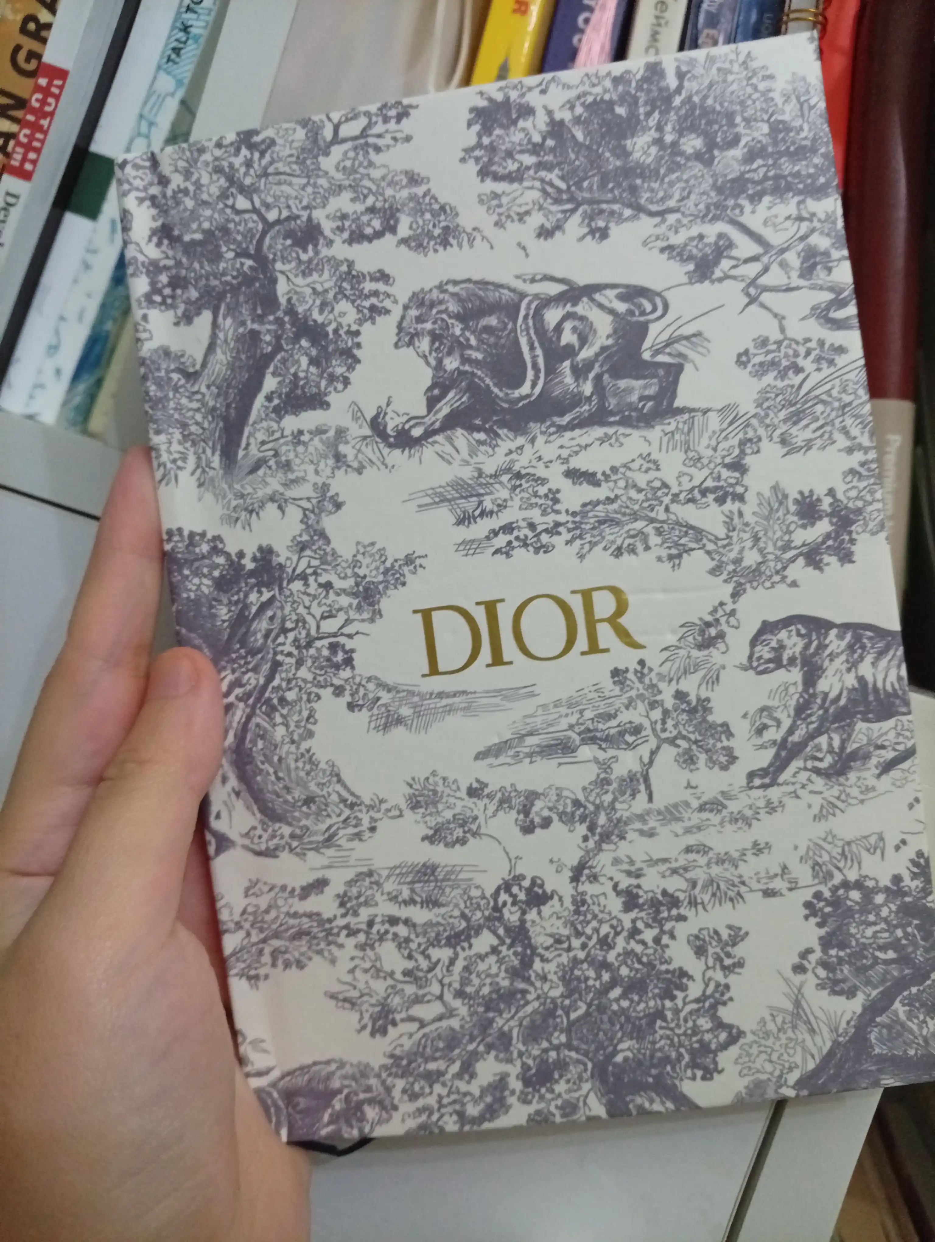 Блокнот Dior, дневник Dior