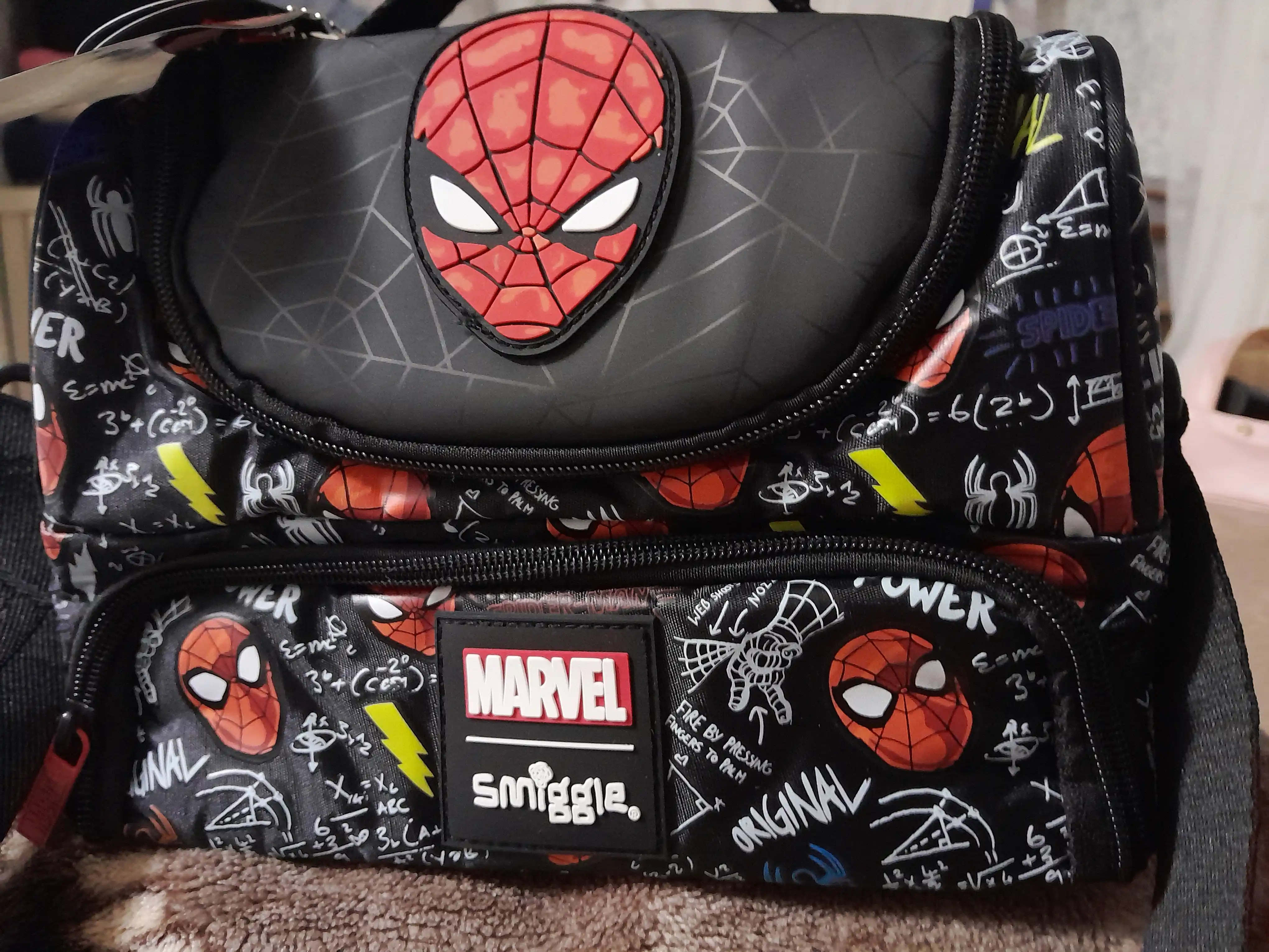 Smiggle maktab lunchbox sumkasi, 2 bo‘limli, sayr va sayohatlar uchun, 6-14 yoshgacha
