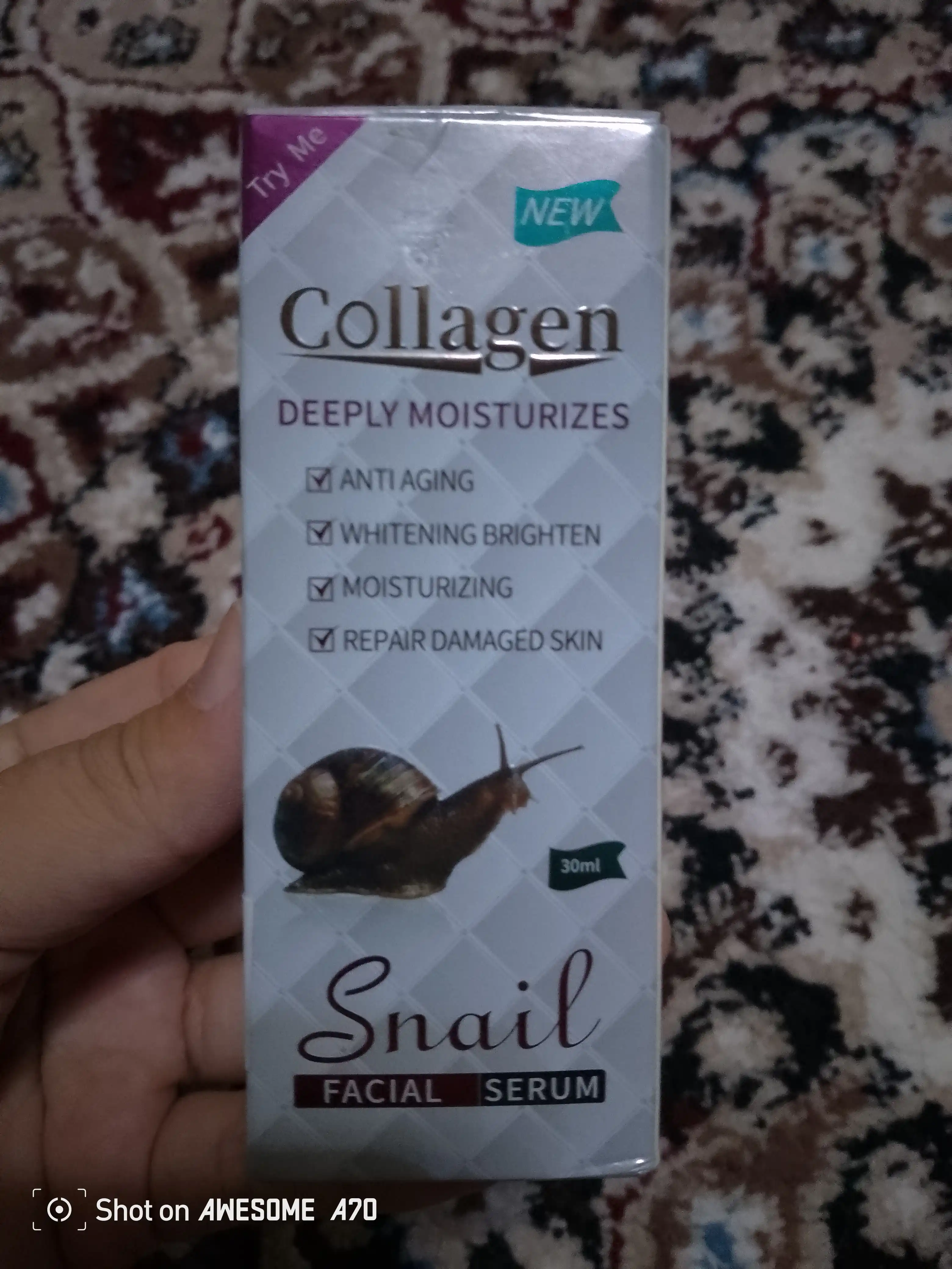 Collagen Baza yuz uchun aknega qarshi oqartiruvchi va qarishga qarshi, 4 tasi 1 da, 30 g