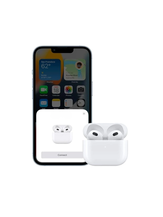 Simsiz quloqchinlar pods 3 sensorli, iPhone va Android uchun naushniklar