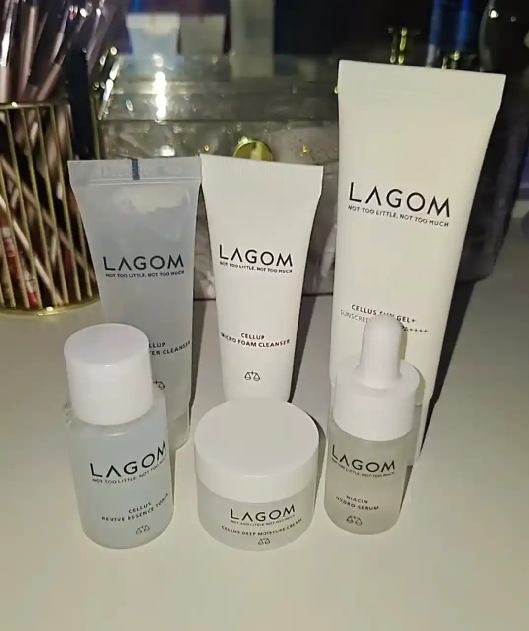 Lagom Travel Kit набор миниатюр для увлажнения кожи лица