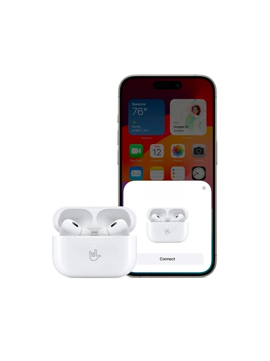 Simsiz quloqchinlar pods 3 sensorli, iPhone va Android uchun naushniklar
