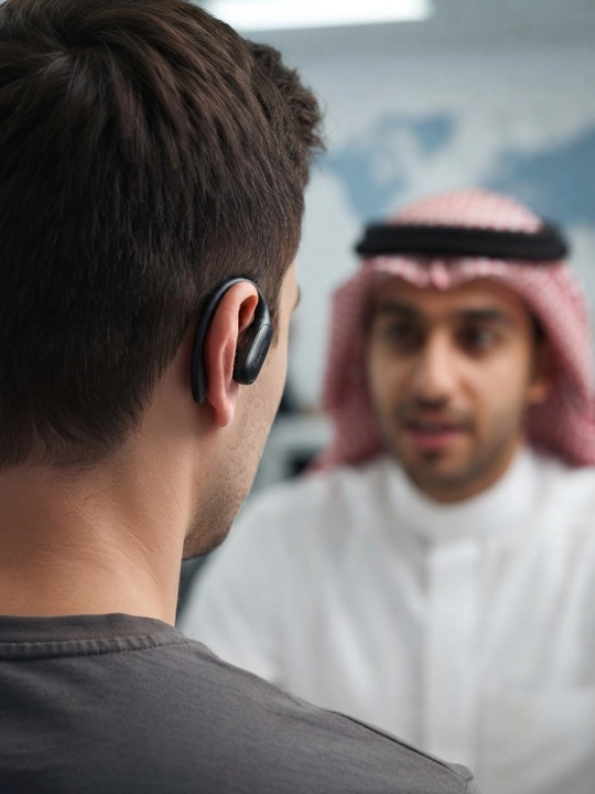 Simsiz Bluetooth tarjimon quloqchin