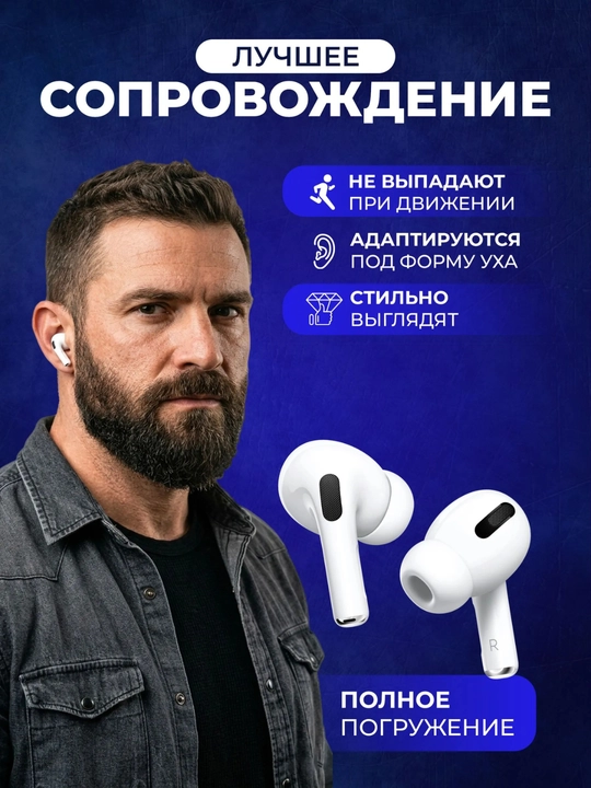 IPhone va Android uchun A.Pods PRO 2 simsiz quloqchinlari