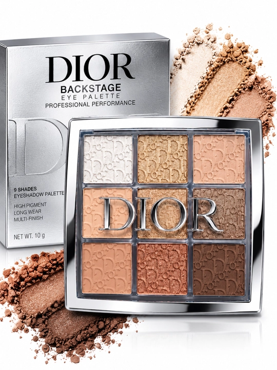 Qovoq uchun tenlar palitrasi, Dior, ko‘z soyalari, 9 xil rang - 