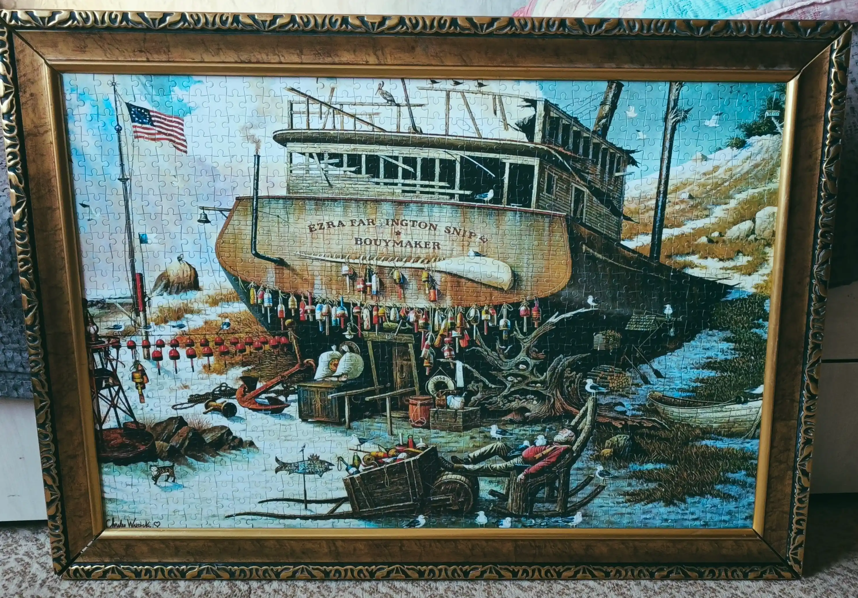 1000 donalik “Puzzle” – 50x75 sm, kattalikdagi mantiqiy rivojlantiruvchi o‘yin