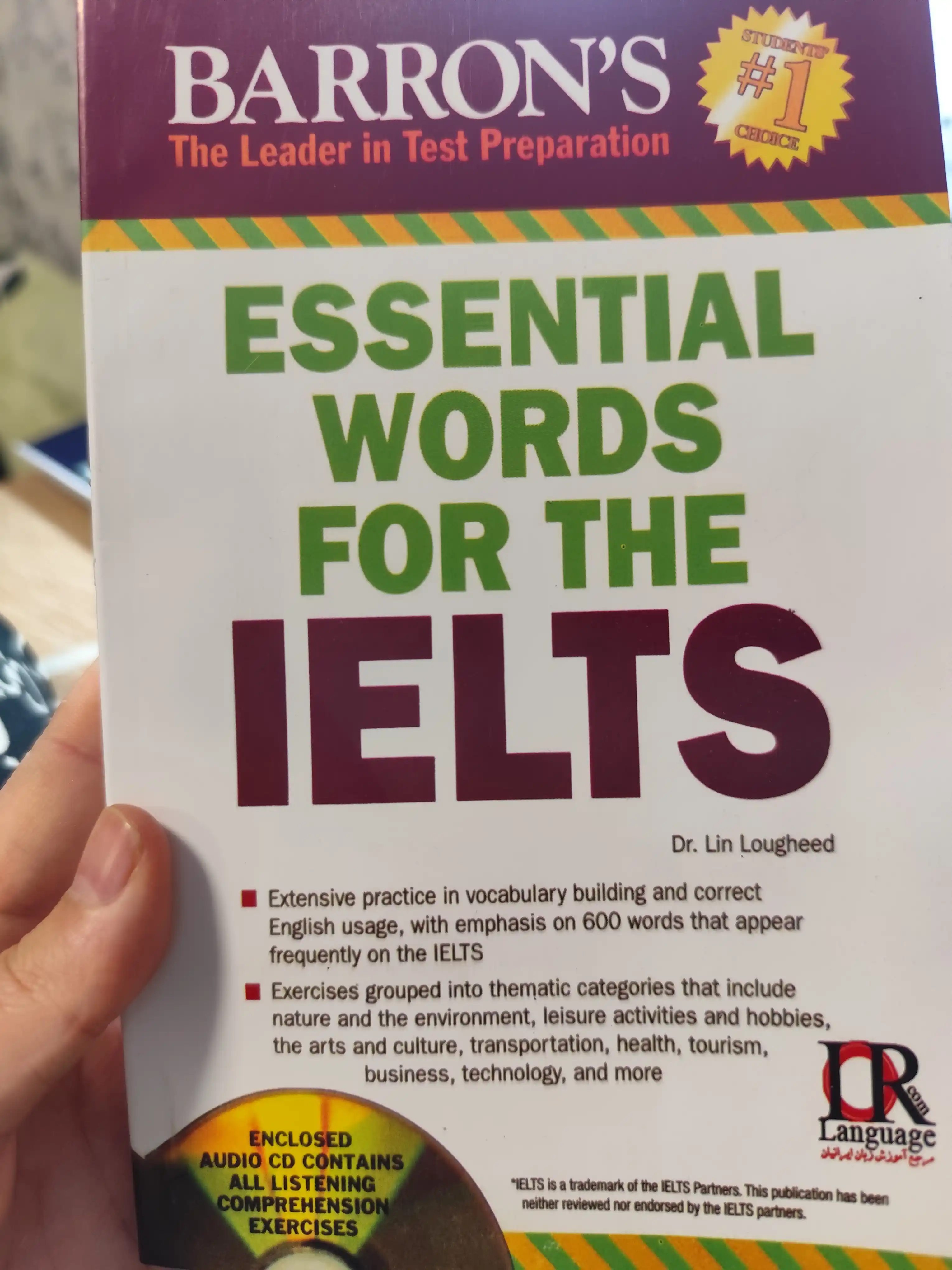 Barrons essential words for the ielts READING VOCABULARY IELTS