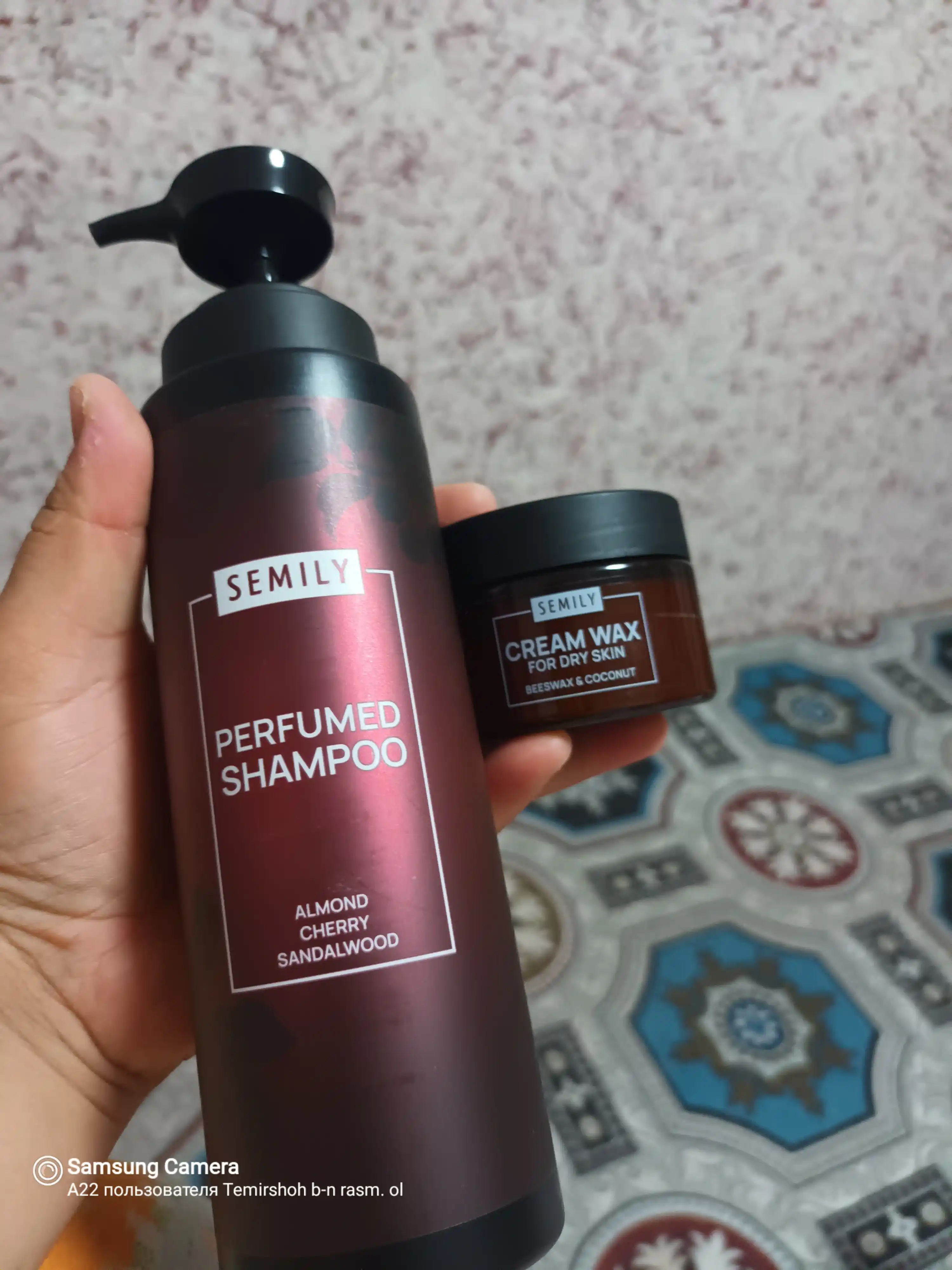 Krem vosk SEMILY oyoq va qo‘l yoriqlariga qarshi mumli krem, namlantiruvchi krem, 100 ml