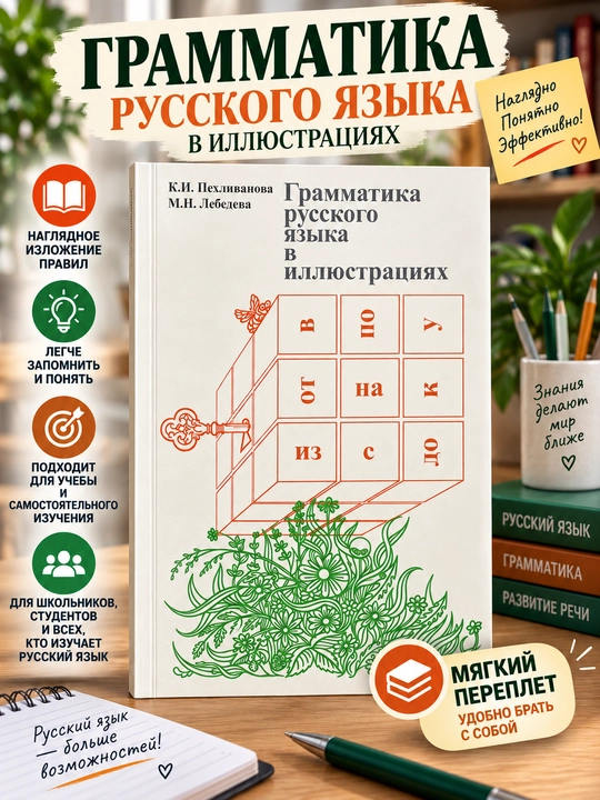 Rus tili grammatikasi rasmlarda, K. I. Pehlivanova, M. N. Lebedeva - 