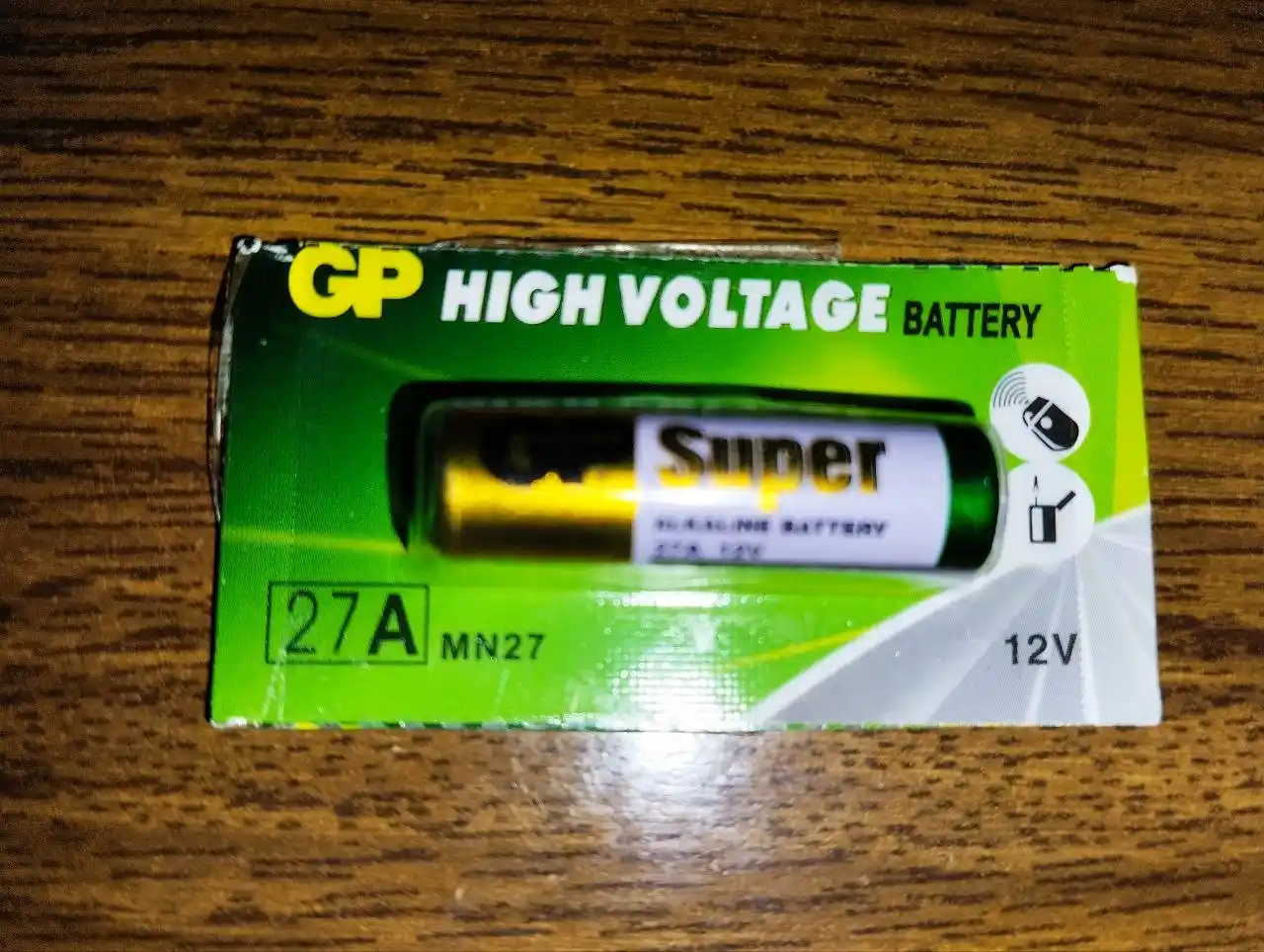Батарейка Dalicell 27A 12V, щелочная, 1 штука