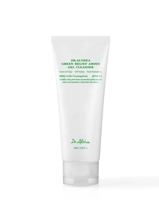 Dr.Althea Green Relief Amino Gel Cleanser Yuz va teshikchalarni tozalovchi gel