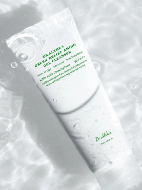 Dr.Althea Green Relief Amino Gel Cleanser Yuz va teshikchalarni tozalovchi gel