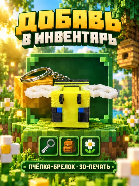 Брелоки Майнкрафт