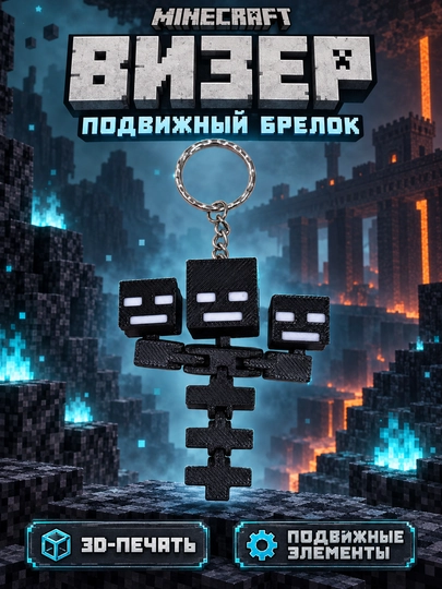 Брелоки Майнкрафт - 