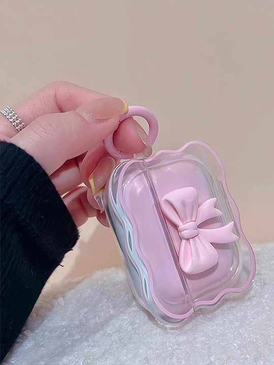 AirPods 1/2, Pro, 3, 4 simsiz quloqchinlar uchun g'ilof, yurak, winnie, stich nashri bilan