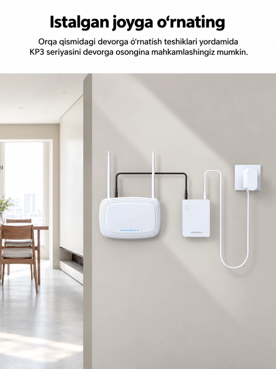 Marsriva KP3 EC — мини ИБП ЮПС Smart DC UPS, 29,6 Вт·ч, 18 Вт, для роутера и модема