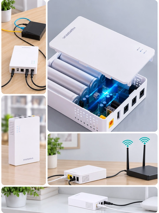 Marsriva KP3 EC — мини ИБП ЮПС Smart DC UPS, 29,6 Вт·ч, 18 Вт, для роутера и модема