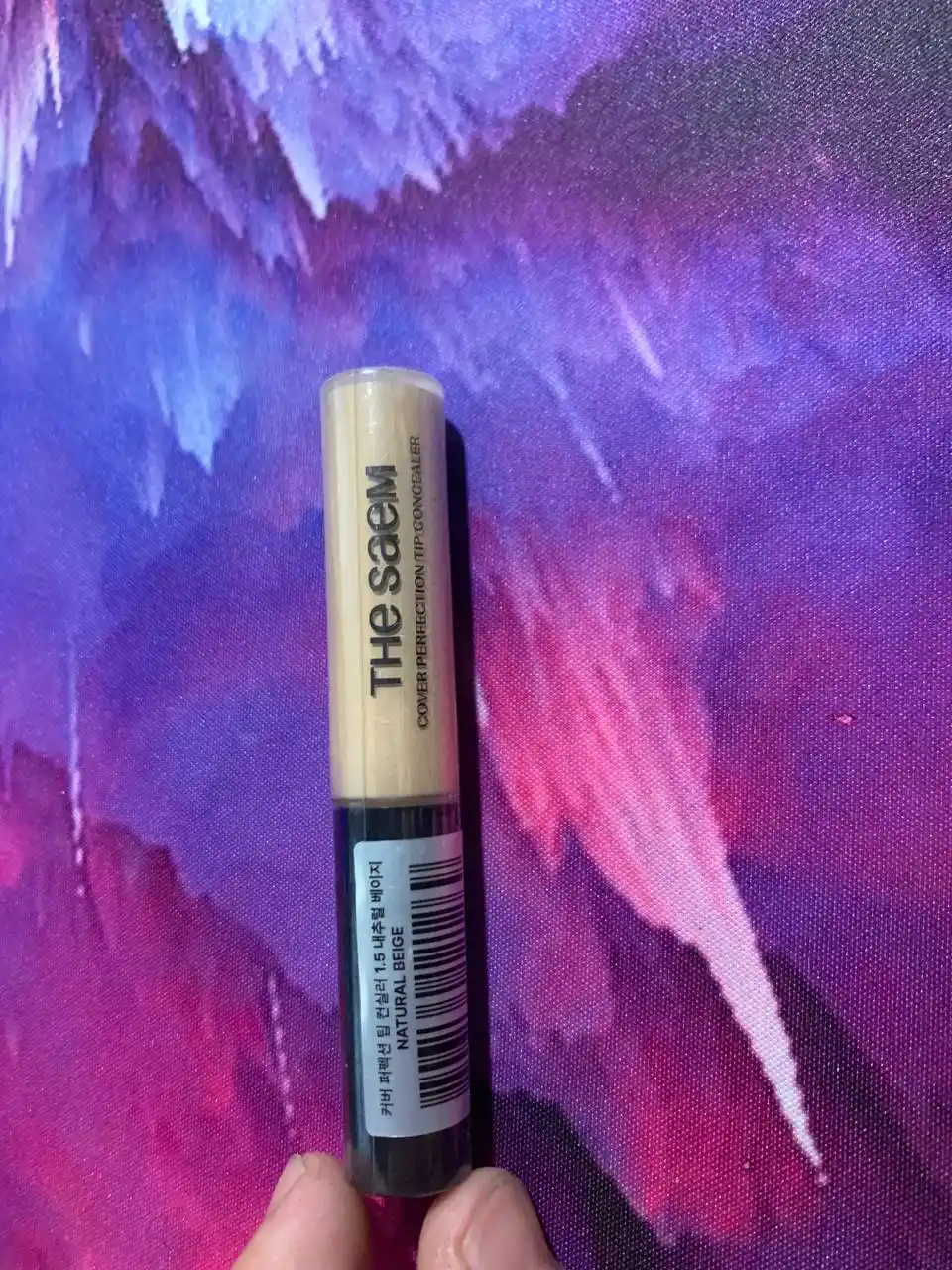 The Saem Cover Perfection Tip Concealer SPF28 PA++, консилер для лица и глаз, 6,5 г