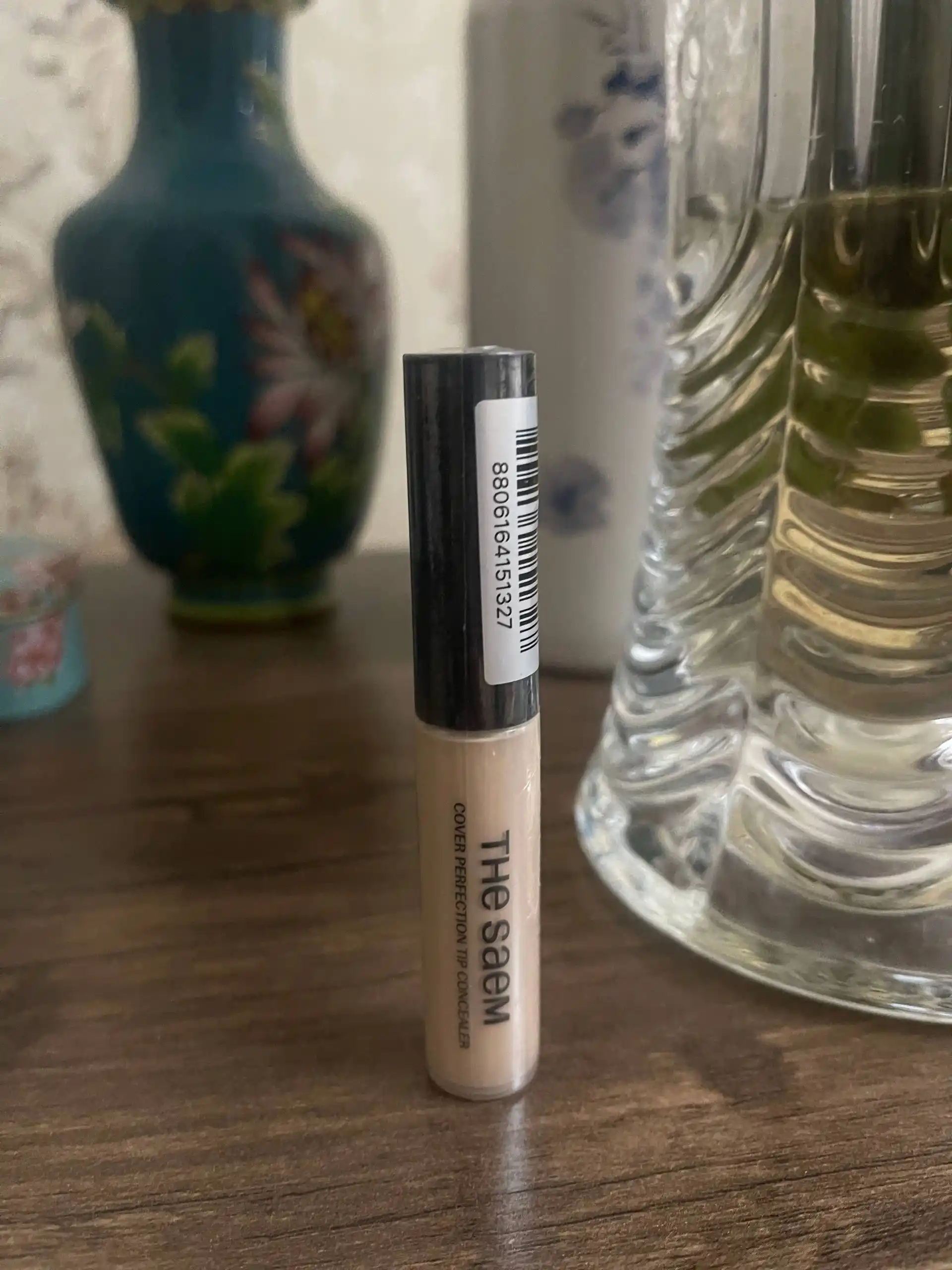 The Saem Cover Perfection Tip Concealer SPF28 PA++, консилер для лица и глаз, 6,5 г