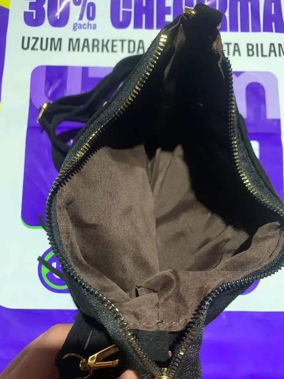 Ayollar uchun boho uslubidagi yelka sumkasi, popukli va metall bezakli krossbodi