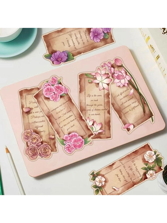 Картонные закладки для книг, 5 штук, случайный выбор, разный внешний вид