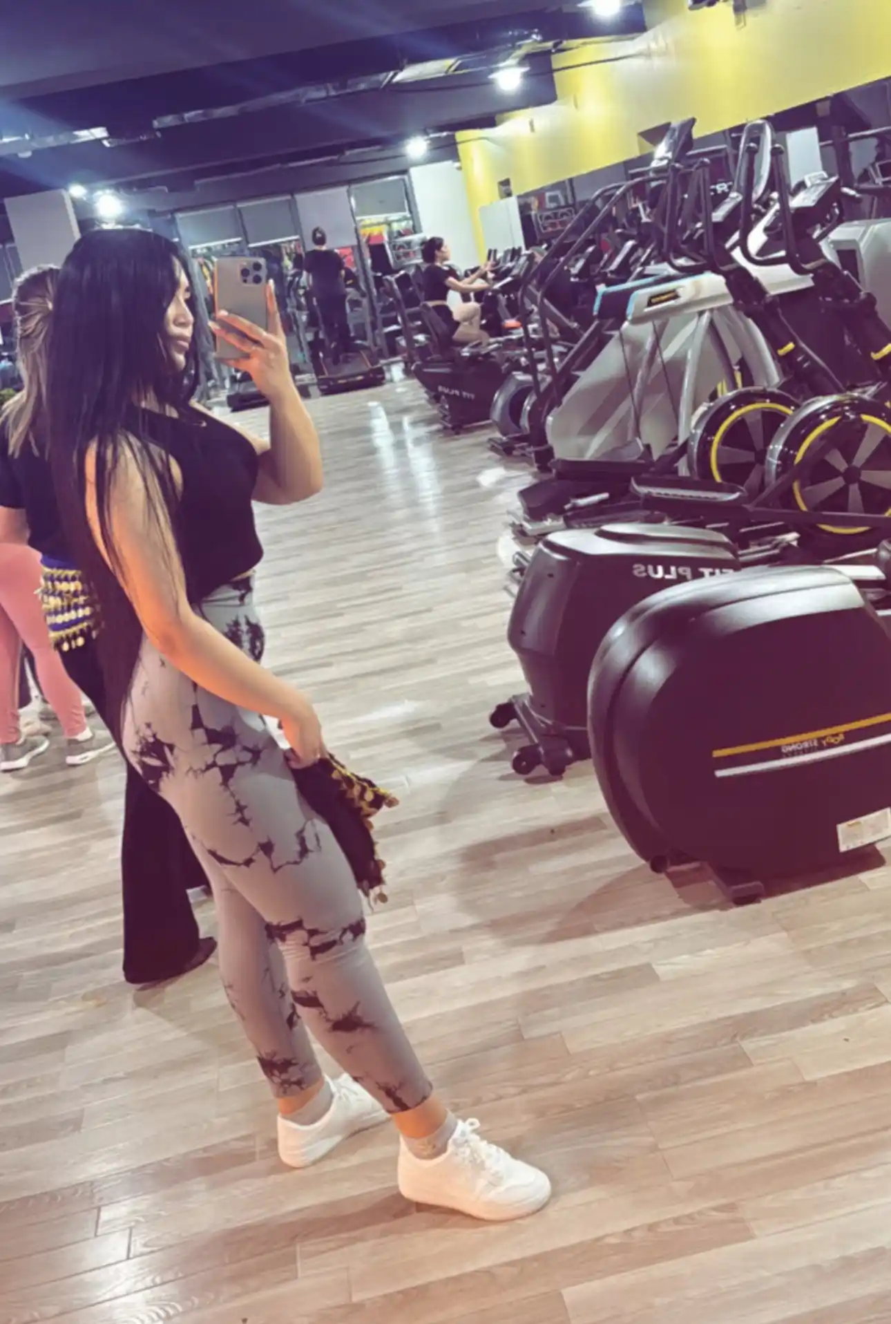 Sport legginslari, Push-Up fitnes losinlari, baland qo‘nish, sport