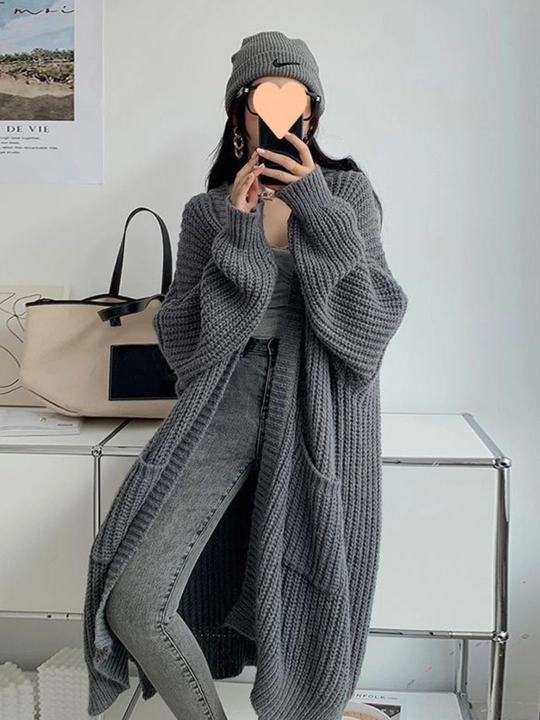 Ayollar uchun kardigan, oversize kardigan