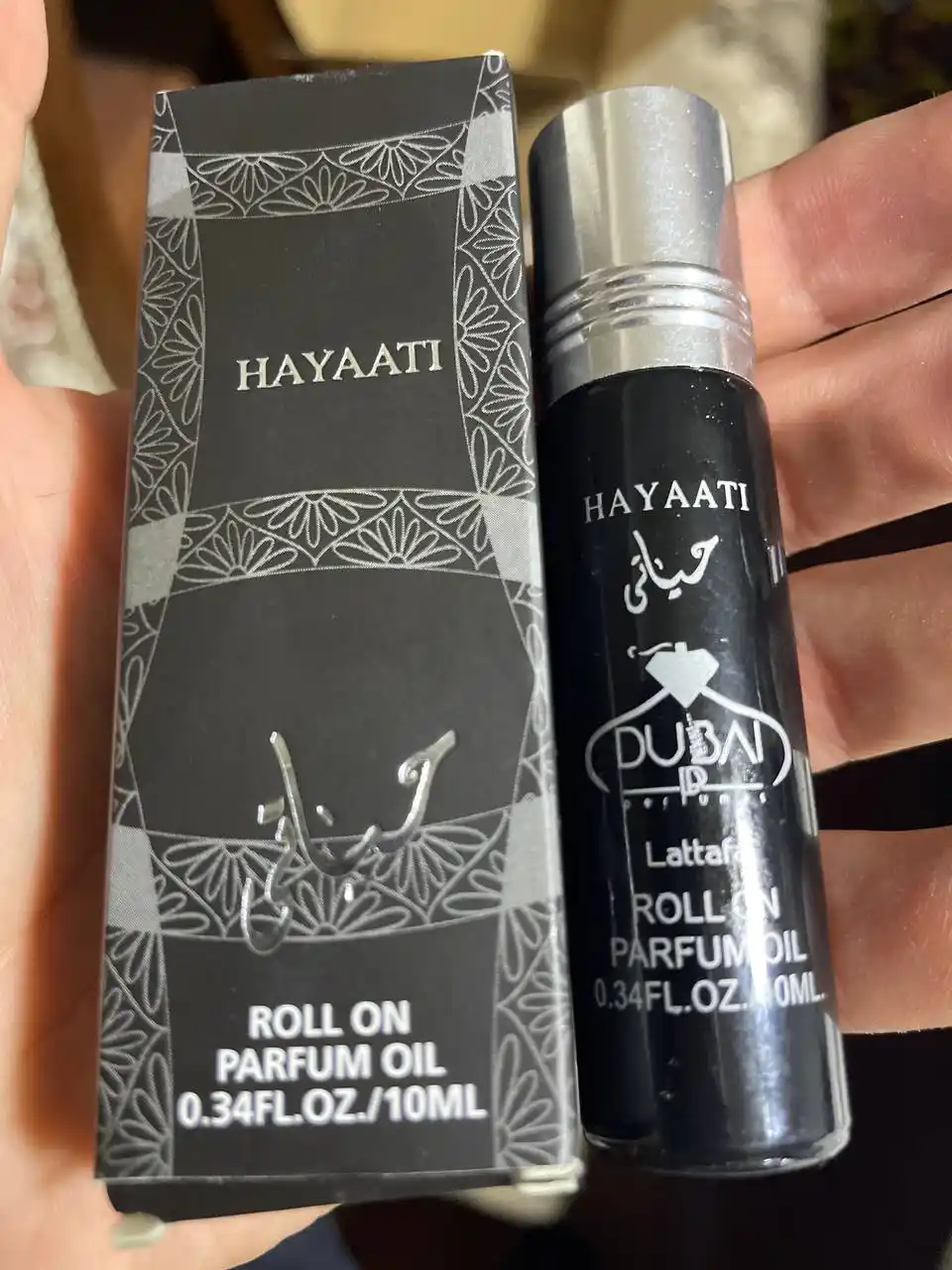 Hayaati - erkaklar uchun yog'li atiri xarizmatik va unutilmas ifor, sovg'a uchun, 10 ml