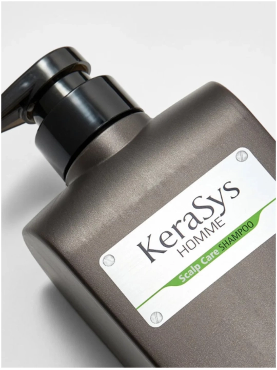KeraSys Homme Scalp Care 550 мл — шампунь для сухой и чувствительной кожи головы