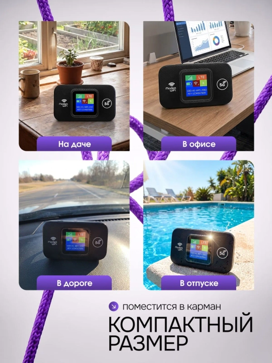 Cho'ntak Wi-Fi, router, sim kartalik wi fi router, 4G, LTE