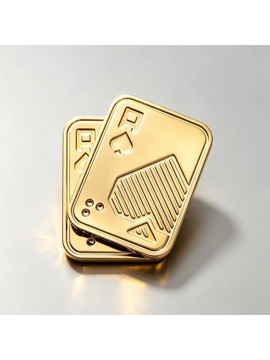 Poker Card — metall magnitli EDC slayder, antistress-fidjet