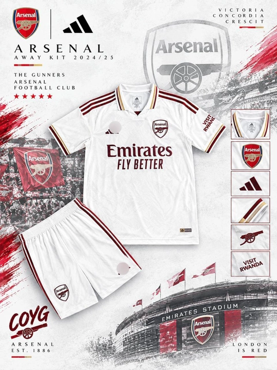 Футбольная форма Manchester United и Arsenal - 
