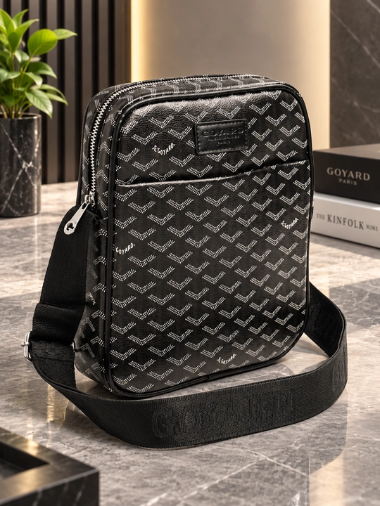 Мужская сумка через плечо, кросс-боди, в премиальном стиле Goyard - 
