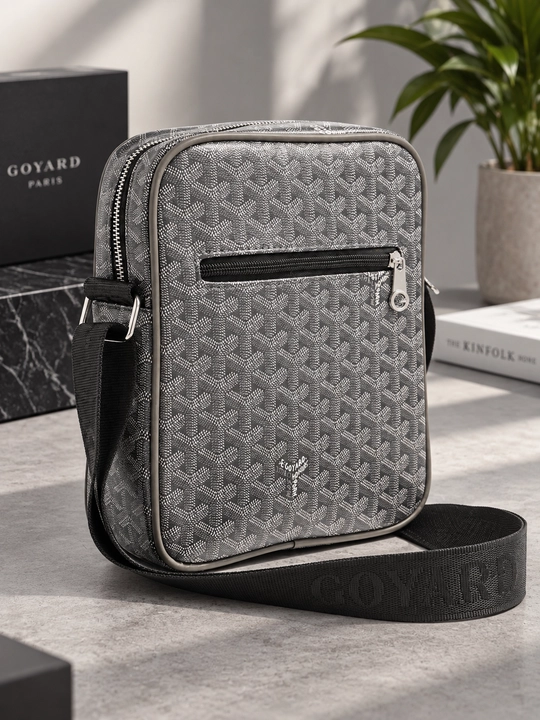 Мужская сумка через плечо, кросс-боди, в премиальном стиле Goyard