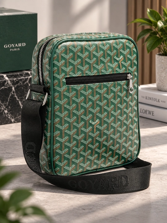 Мужская сумка через плечо, кросс-боди, в премиальном стиле Goyard