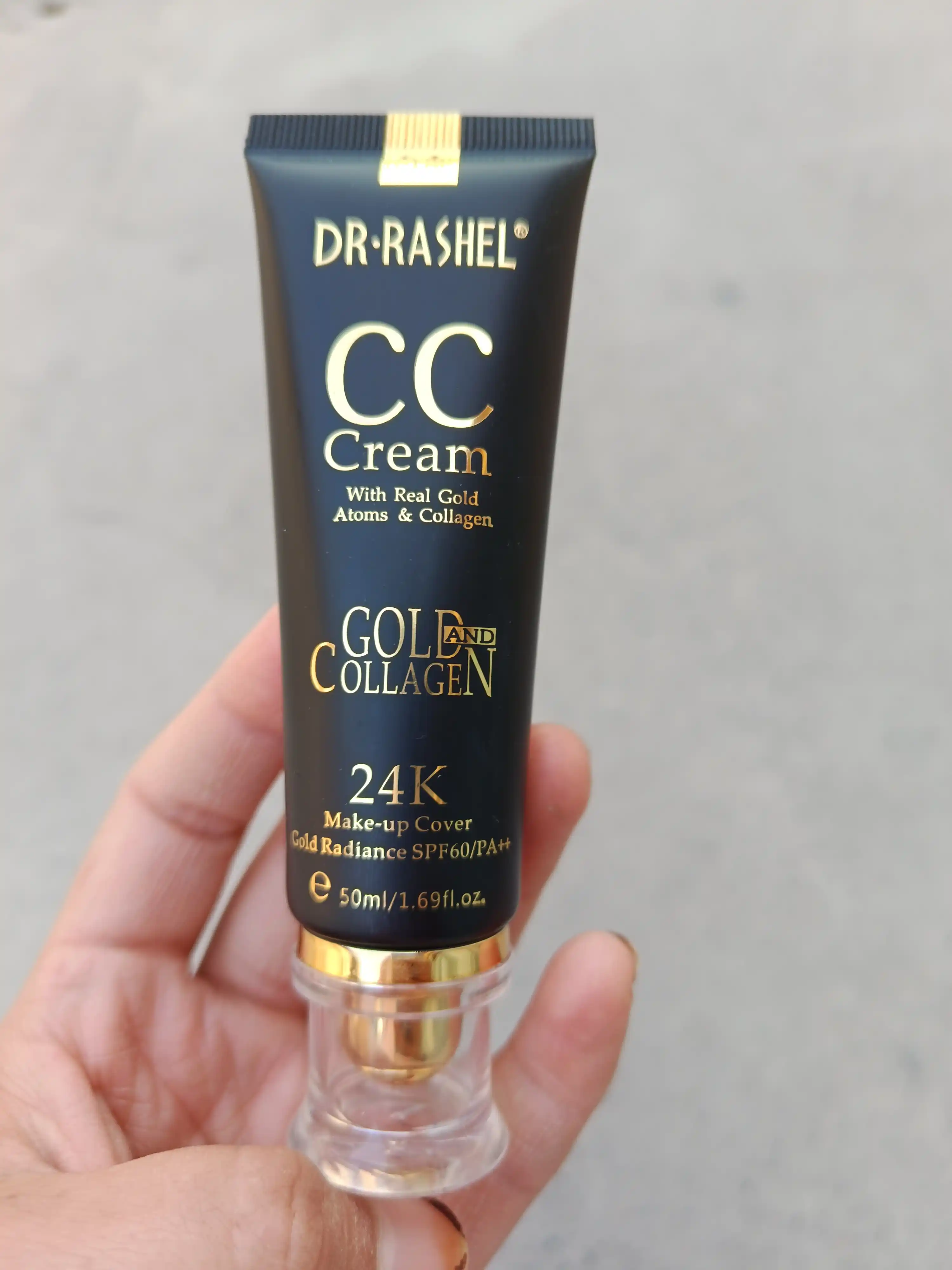 Тональный крем 24K Gold collagen CC Cream SPF60, Dr Rashel, 50 мл