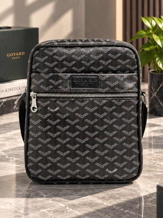Мужская сумка через плечо, кросс-боди, в премиальном стиле Goyard