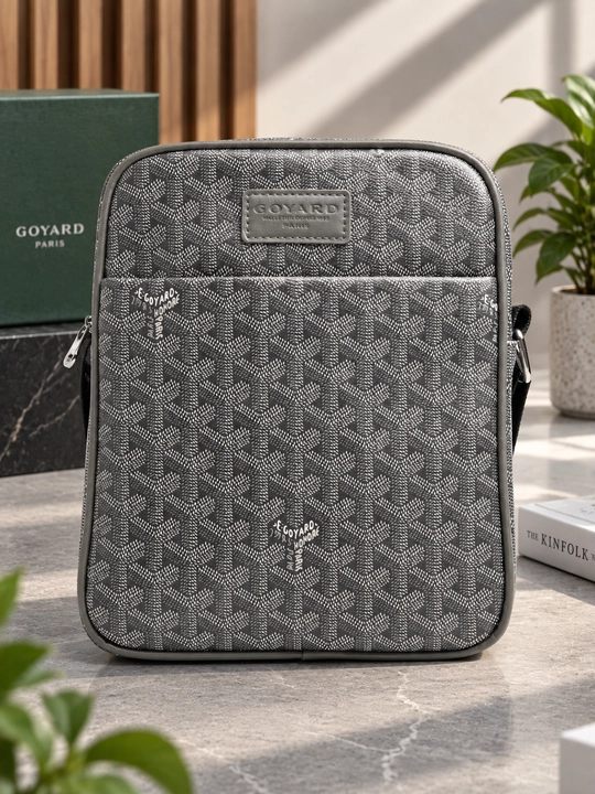 Мужская сумка через плечо, кросс-боди, в премиальном стиле Goyard