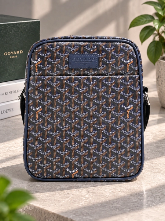 Мужская сумка через плечо, кросс-боди, в премиальном стиле Goyard