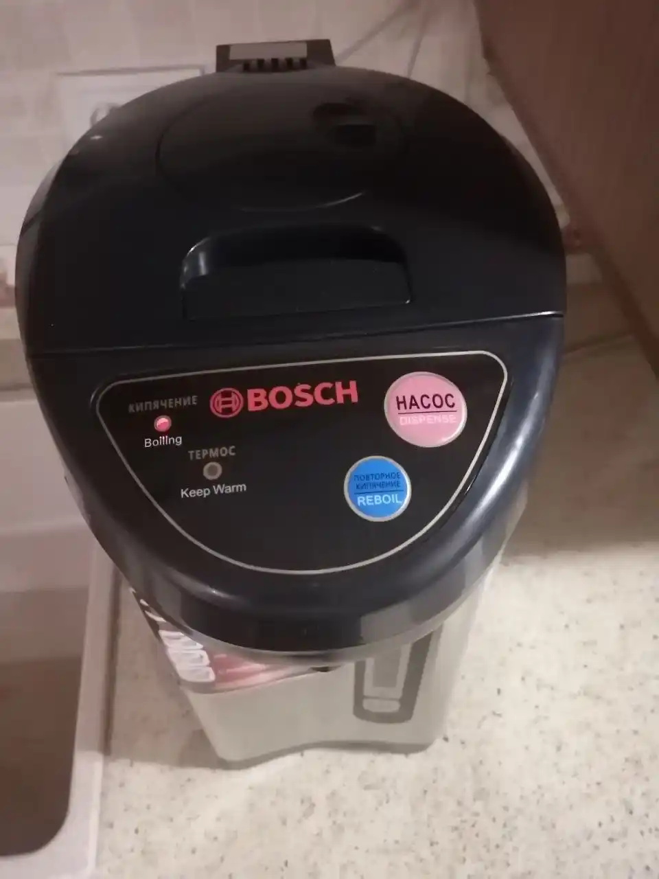 BOSCH, BSE-68, 6,8 l, termopot, elektr choynak, termos, suv isitgich