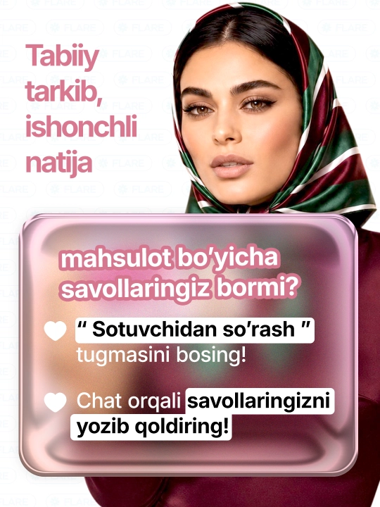Fem Saffron & Milk yuz va qosh tuklarini oqartiruvchi krem, 40 gr