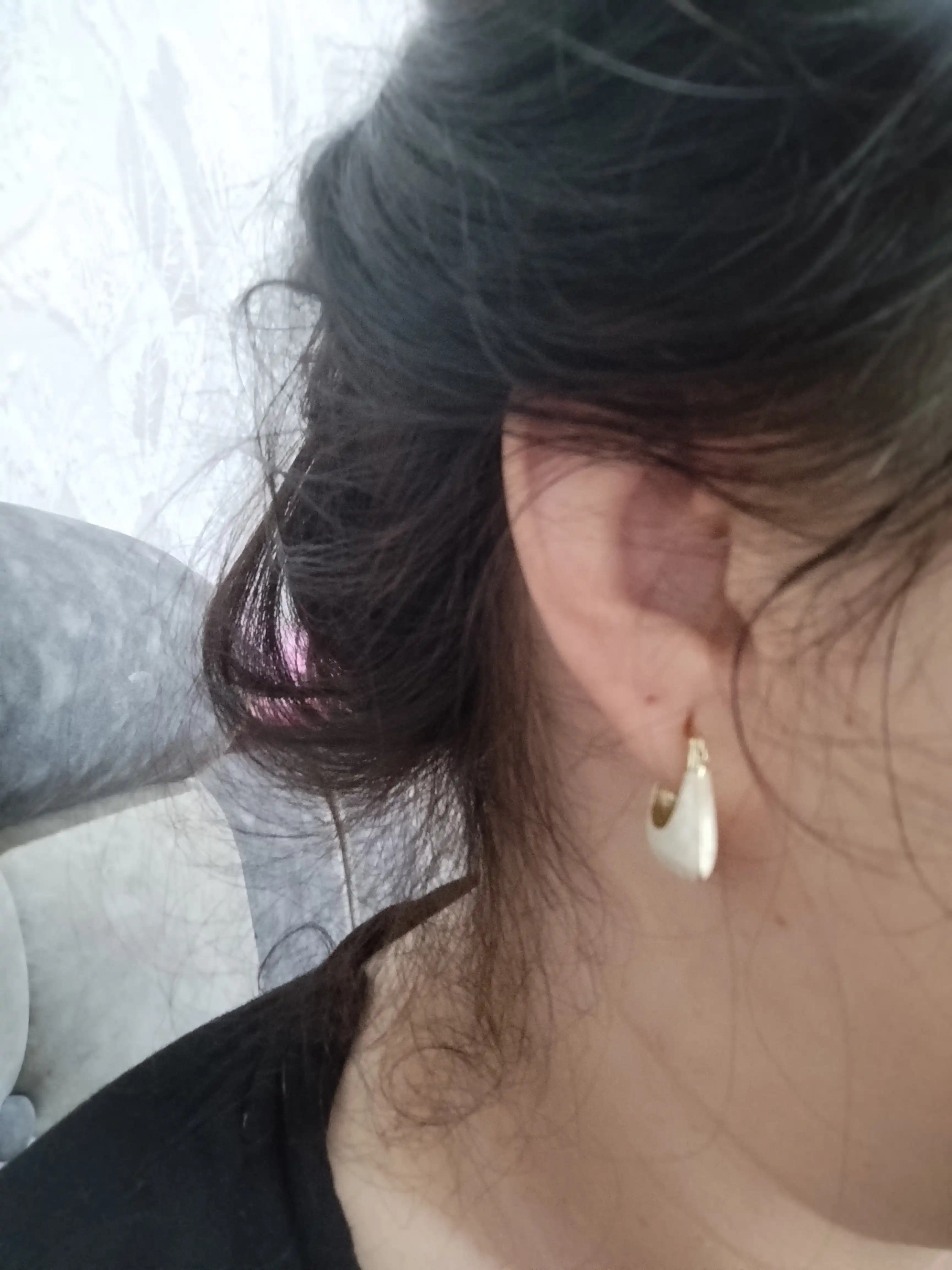 Серьги для женщин, легкие и гладкие