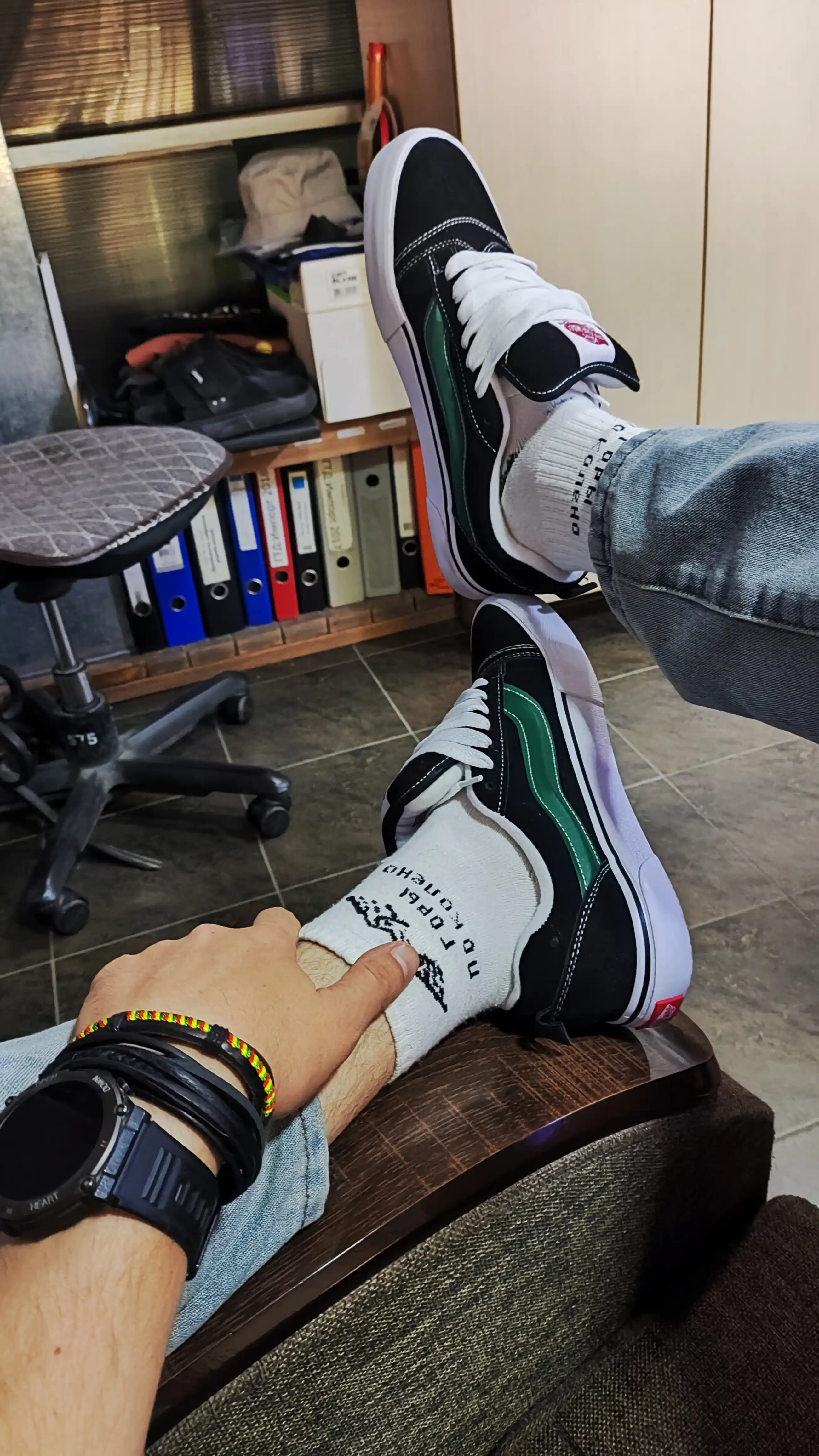 Ayollar, erkaklar, o'smirlar kedalar, Vans Knu Skool x Potato, sport, 36-44