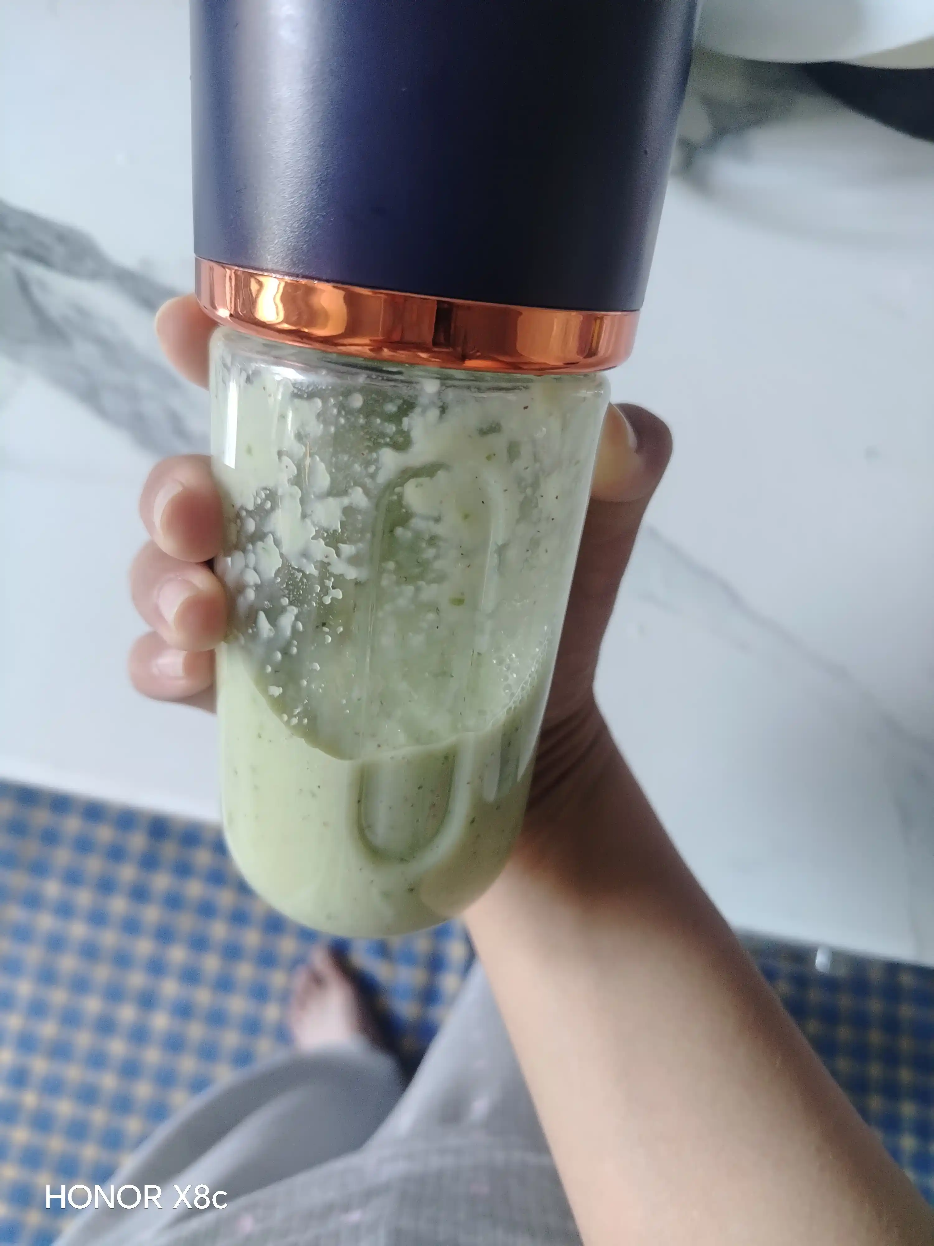 Smuzi va kokteyllar uchun simsiz mini blender, portativ, sheyker
